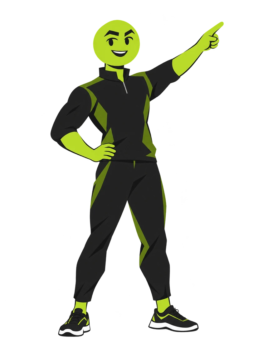 Strivy, el coach de StriveUp, señala la app